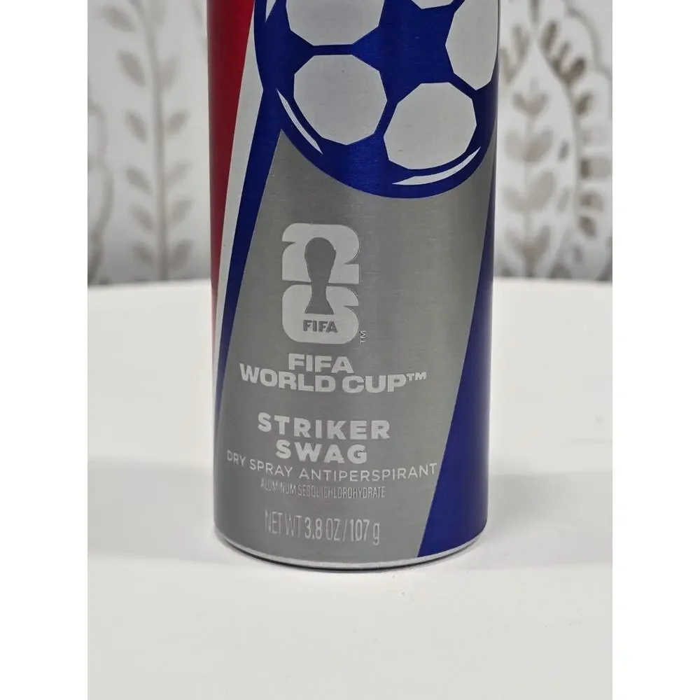 Dove Men + Care Striker Swag Dry Spray Antiperspirant FIFA World Cup 3.8oz